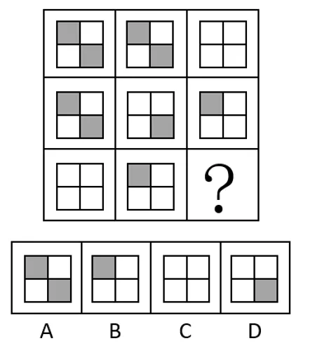 【每日一练】图推+类比模块真题(第2期) 第4张