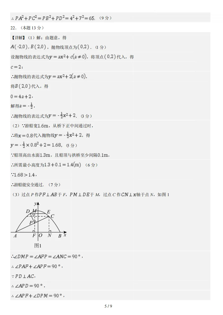 2026年山西初中学业水平考试模拟监测试题及答案! 第39张