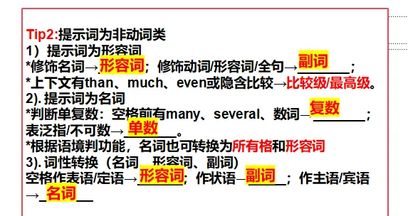 语法填空优质课PPT:2025高考真题,和浙江高考卷,县二轮专题研讨. 第7张