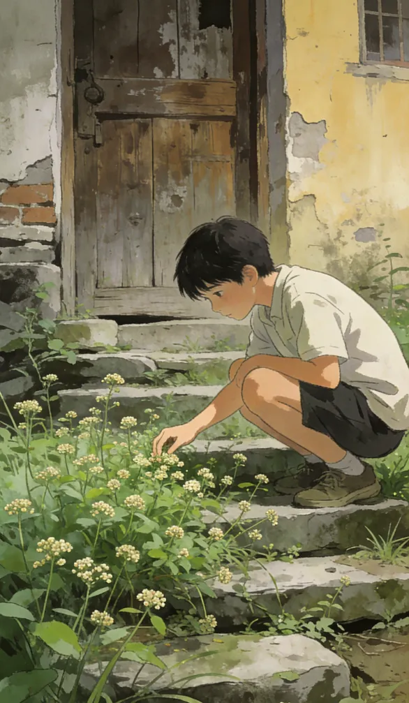 五篇中考满分作文分享:《野草漫过石阶》《青团绿》《纸上河山》《路灯下的身影》《与李白饮》 第1张