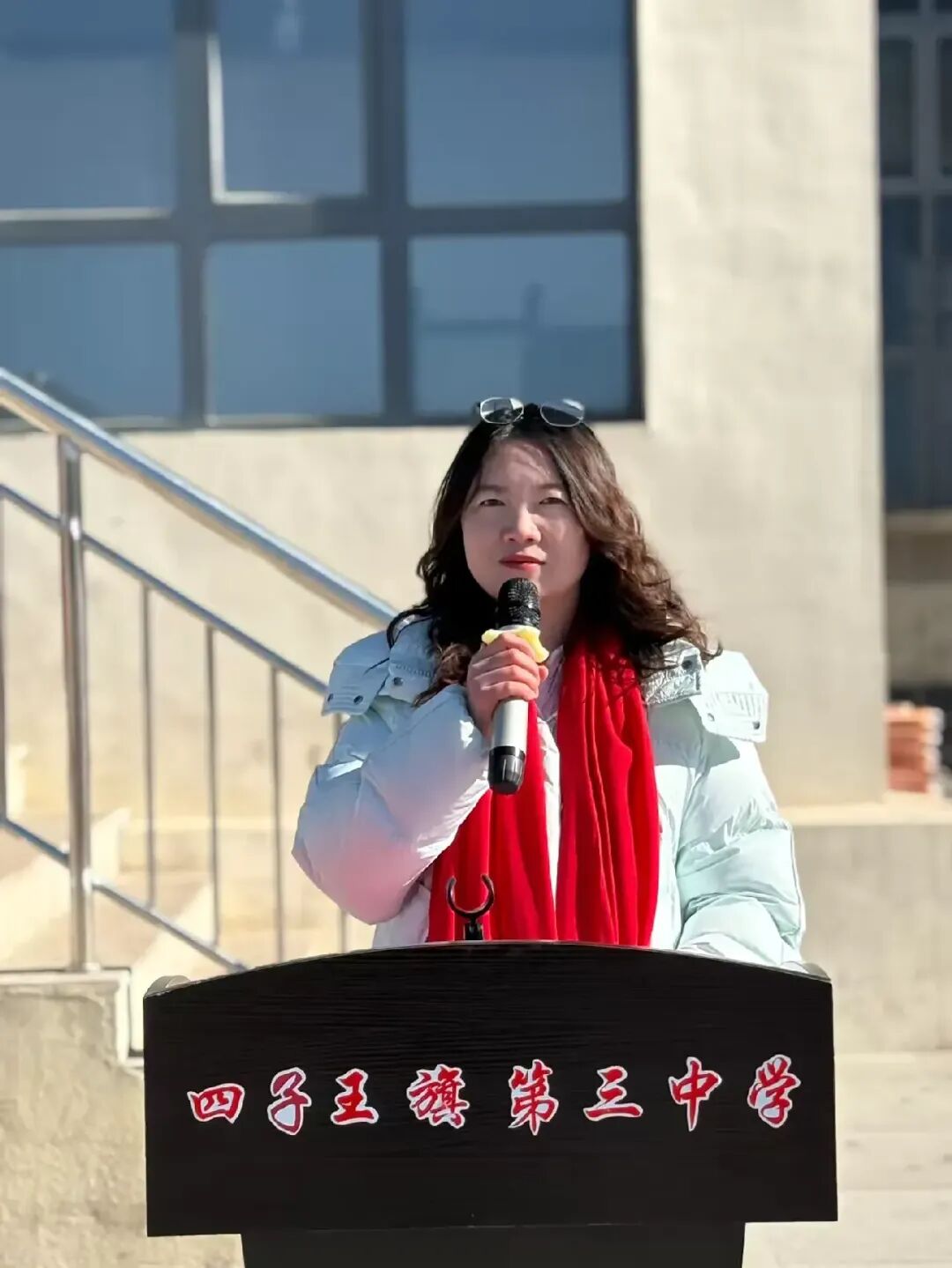 百日誓师圆满举行,策马扬鞭决胜中考——四子王旗第三中学2026届百日誓师大会 第14张