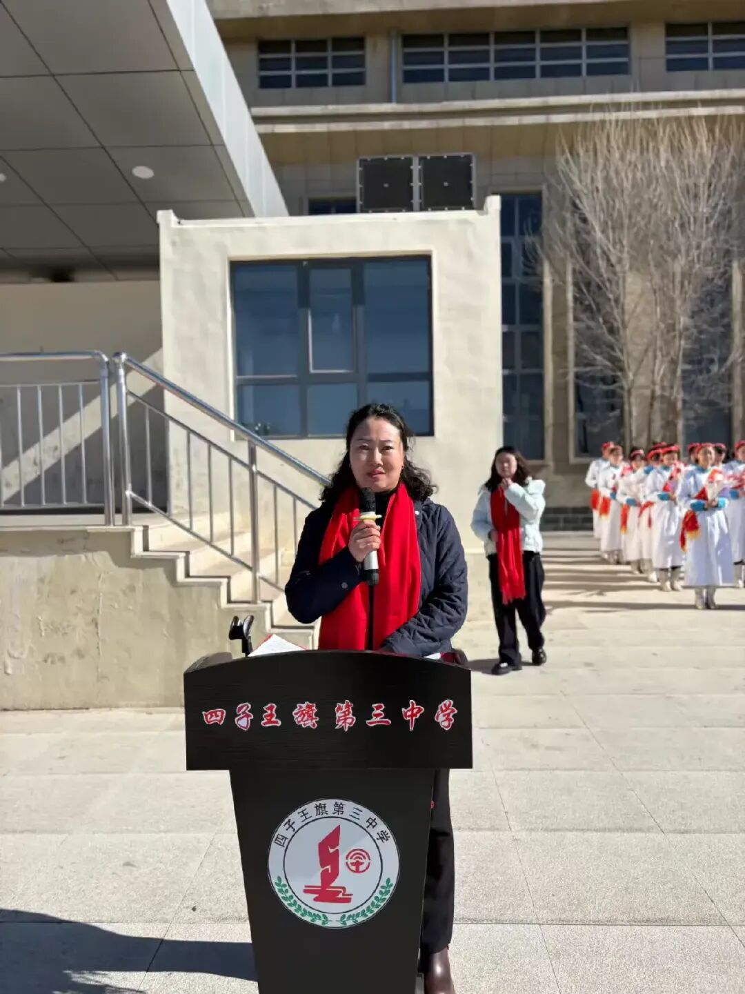 百日誓师圆满举行,策马扬鞭决胜中考——四子王旗第三中学2026届百日誓师大会 第25张