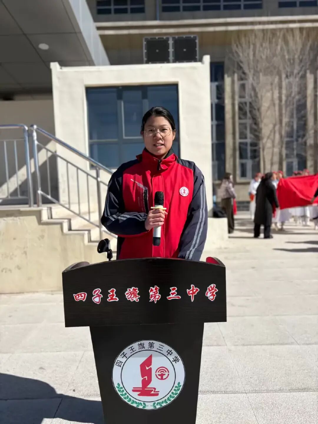 百日誓师圆满举行,策马扬鞭决胜中考——四子王旗第三中学2026届百日誓师大会 第55张