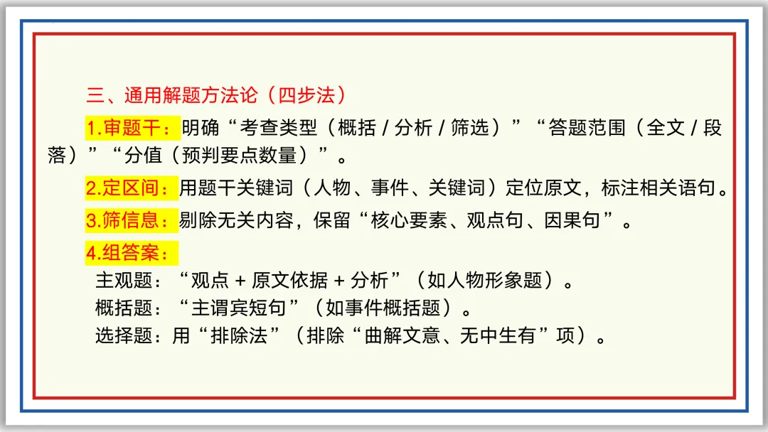 中考一轮16:文言内容主旨(上)PPT 收藏版 第23张