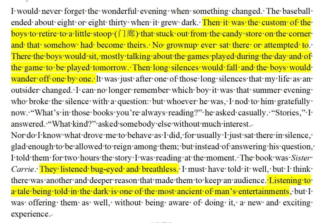 高考英语阅读理解真题中的“惊鸿一笔”——那些让人感动落泪的文字是深圳一模阅读理解B篇的灵感之源? 第5张