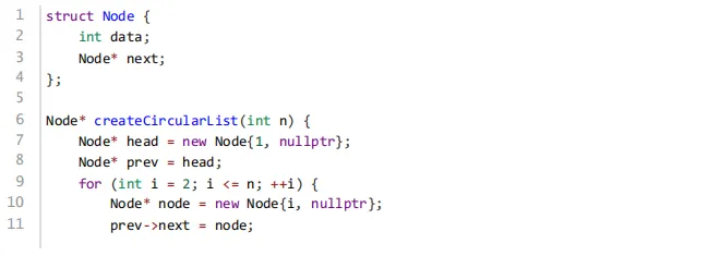 2025 年 6 月 GESP C++ 五级真题解析(循环链表删除节点、高精度算法总结、map与vector容器) 第7张
