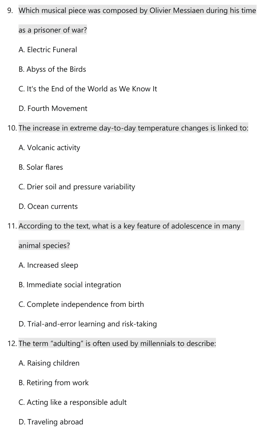 WSC模拟真题题库:文学部分|2026世界学者杯备赛攻略 The World Scholar's Cup 第24张