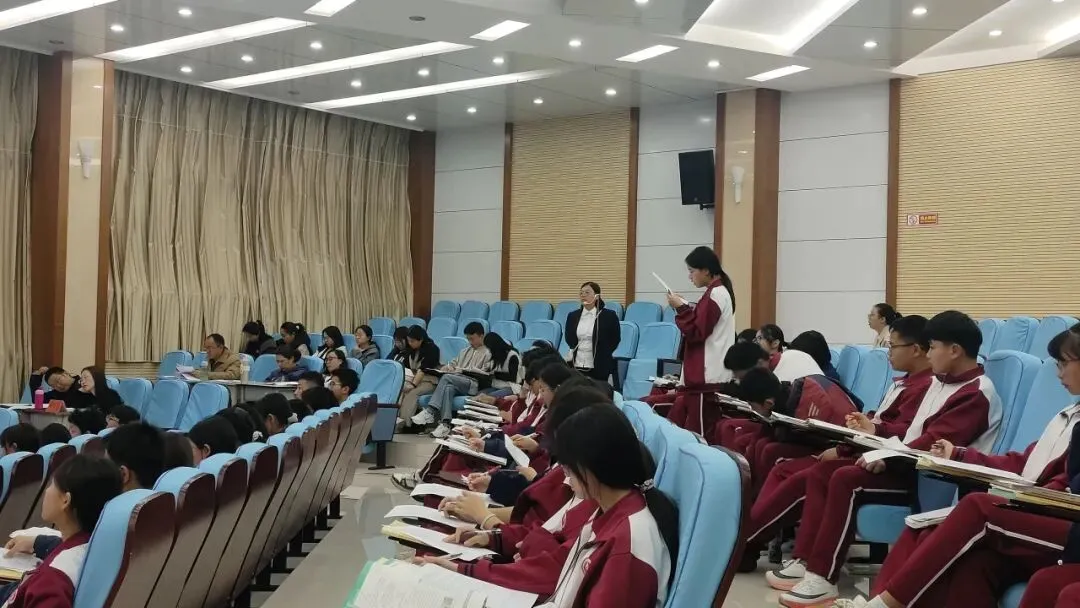 精准讲评提质效 深耕课堂备中考——隆阳区第一中学中考试卷讲评示范课展评赛顺利开展 第35张