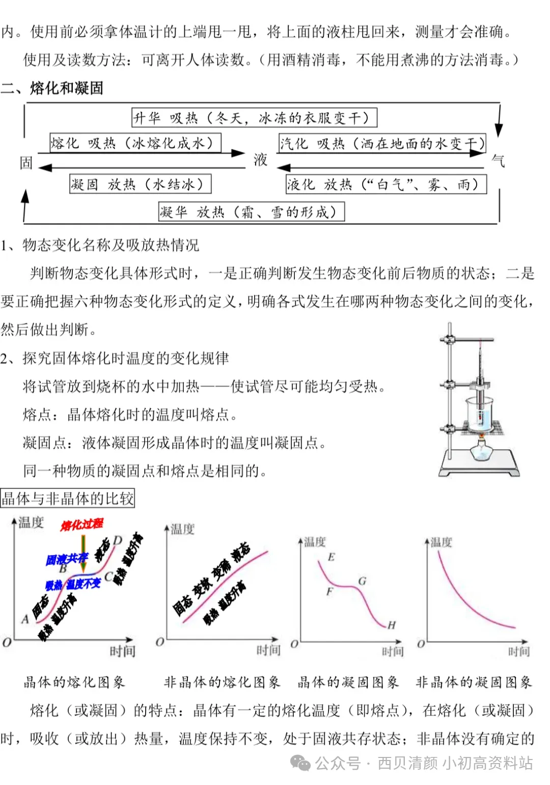 人教版 初中物理中考复习详细资料 完整版 第9张