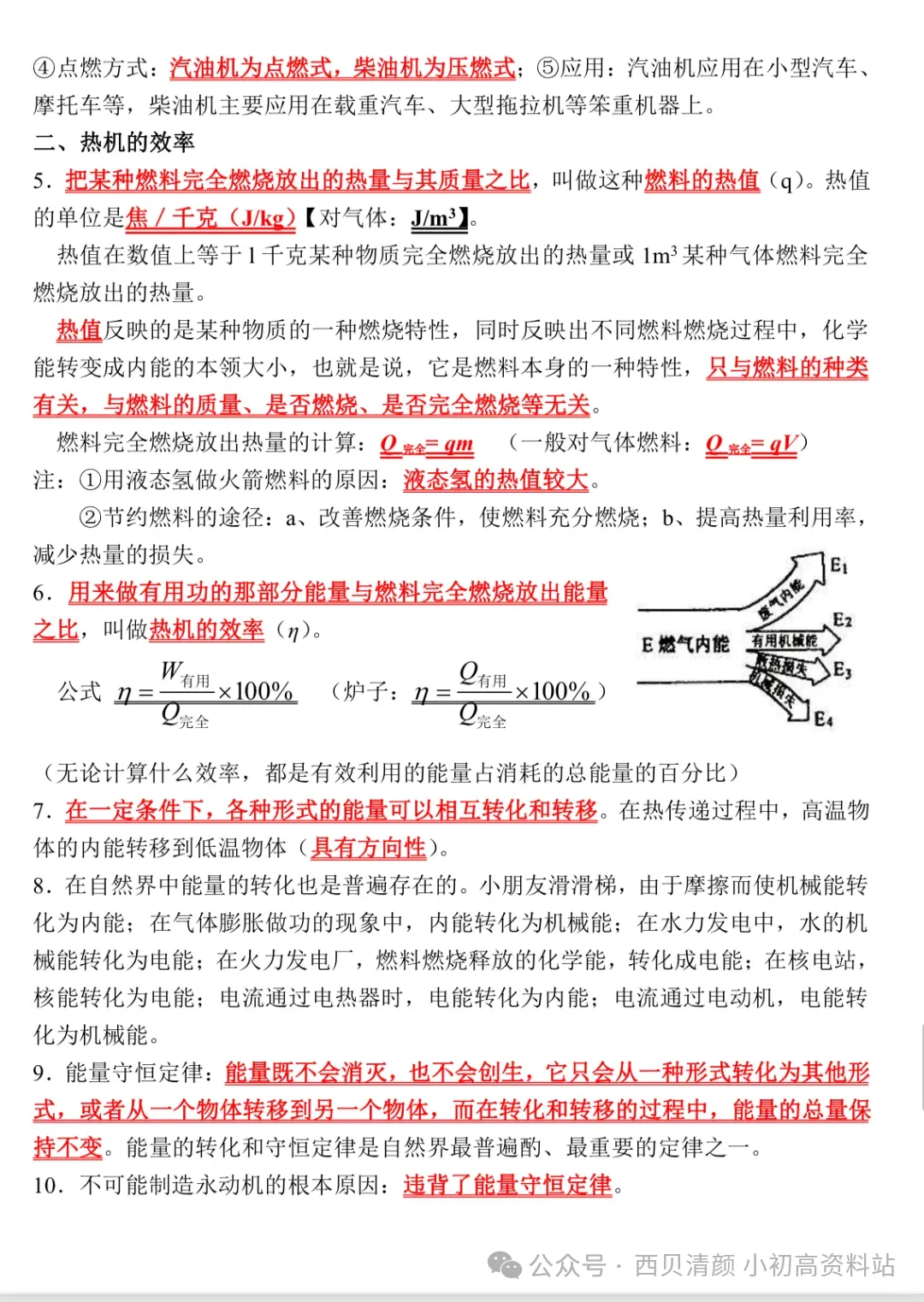 人教版 初中物理中考复习详细资料 完整版 第47张