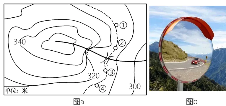 中考专训11:等高线地形图(02) 第9张