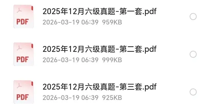 2024-2025大学英语四六级真题汇编(下载) 第5张