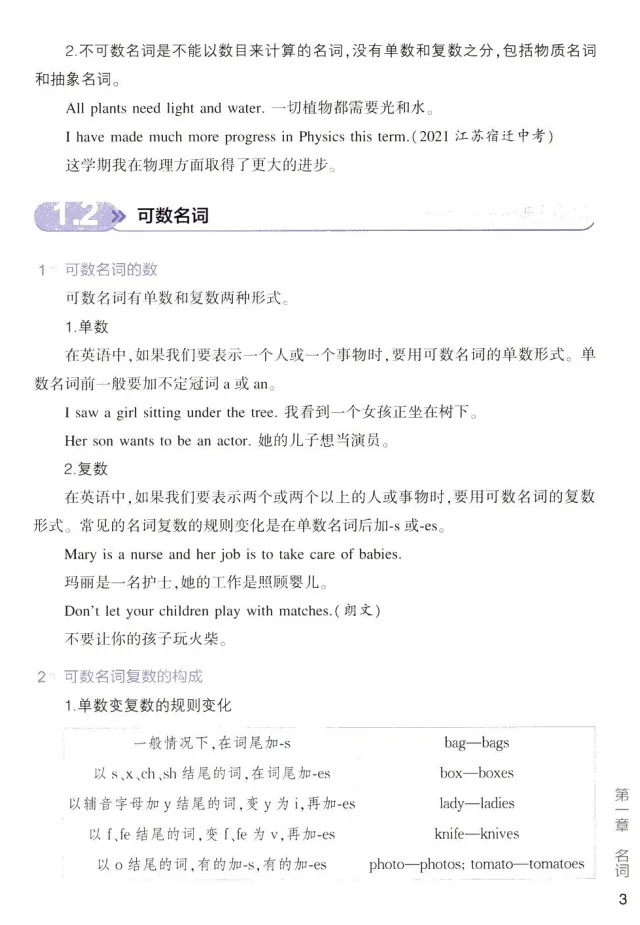 2026初中英语语法系统讲解,含真题训练+答案,可下载打印 第11张