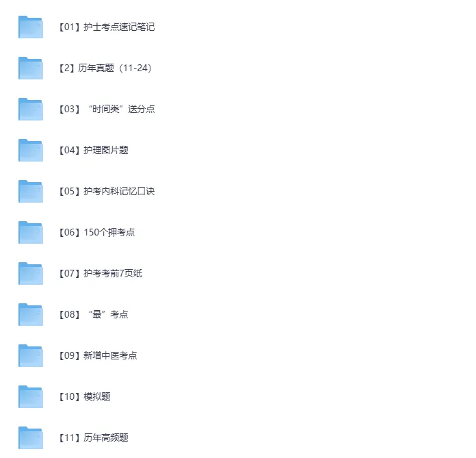 (2011-2025)护士资格考试真题试卷及答案资料电子版可打印 第2张