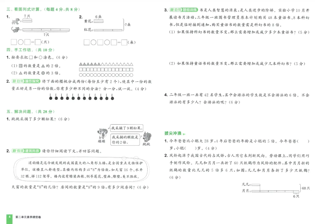 26春语数英《拔尖大试卷》123456年级下册 第9张