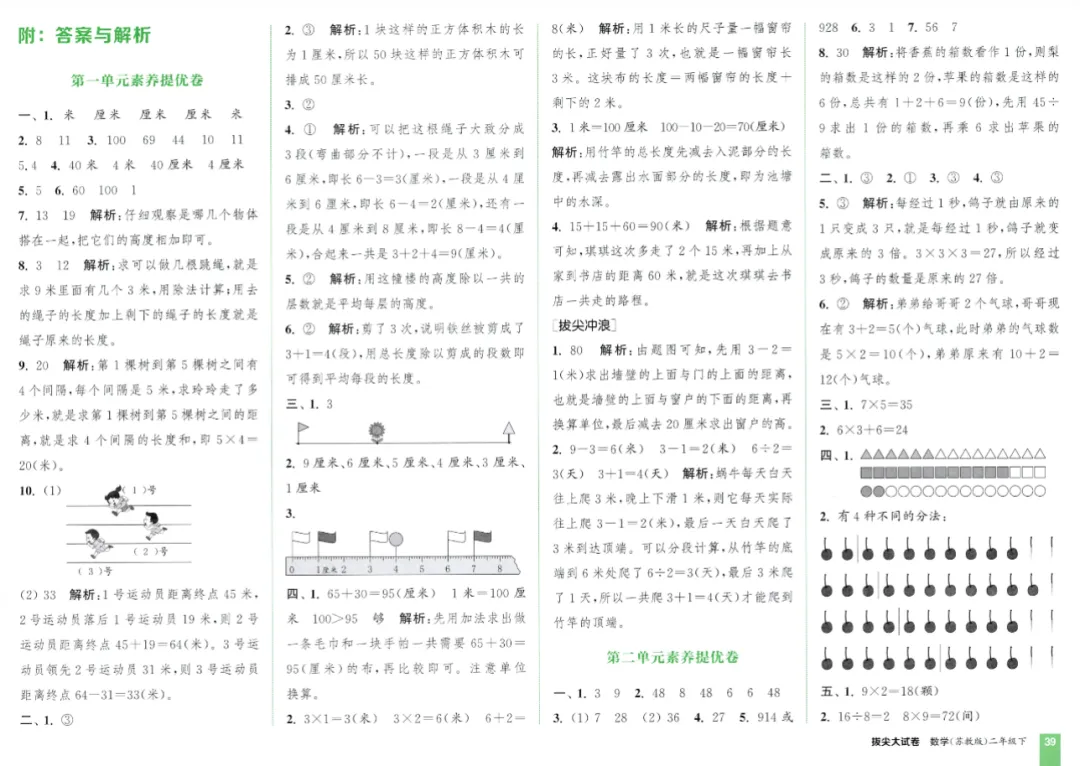 26春语数英《拔尖大试卷》123456年级下册 第12张