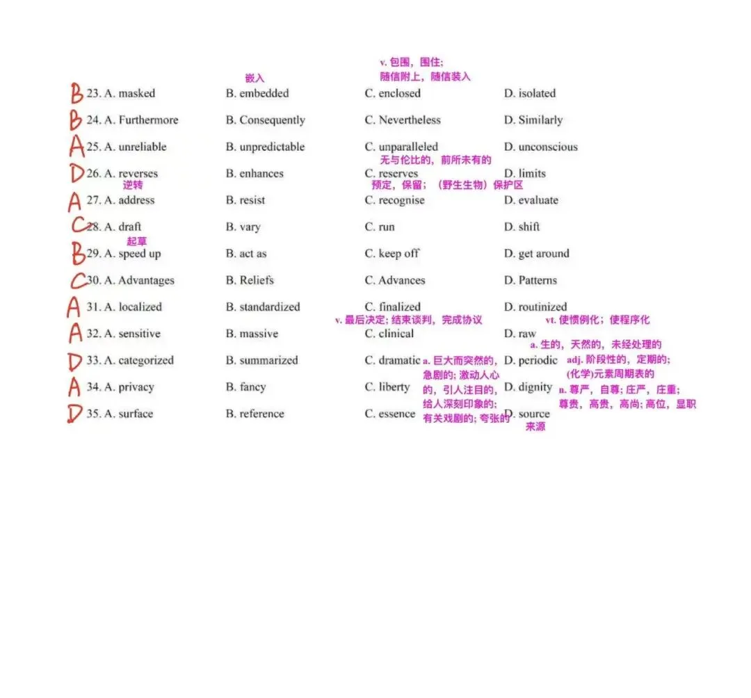 上海高中英语名校试卷|备课笔记分享 第5张