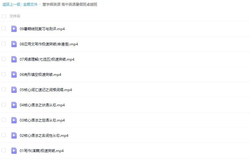 高中英语试卷/教案/课件等各类备课资源下载 第3张