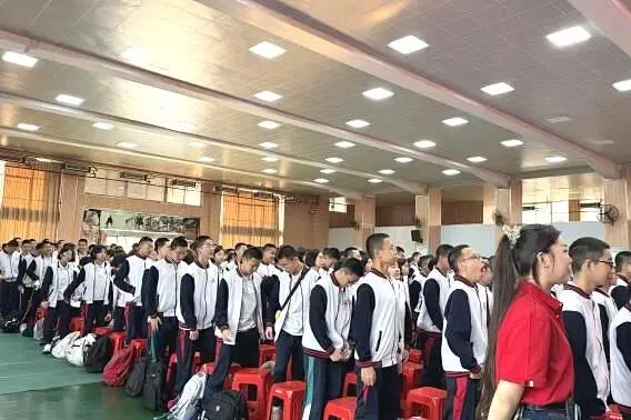 战鼓催征,百日攻坚|南庄中学中考誓师,热血启航 第12张