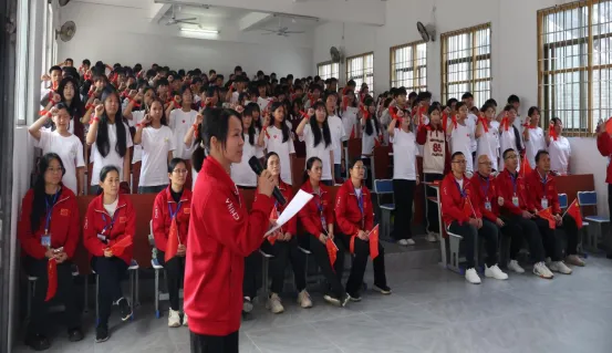 百日拼搏誓创佳绩 少年逐光共赴中考——怀集县甘洒镇中心学校2026届誓师大会 第10张