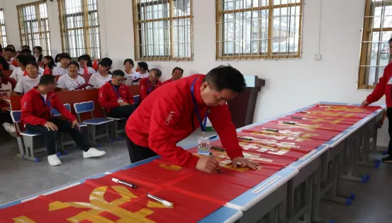 百日拼搏誓创佳绩 少年逐光共赴中考——怀集县甘洒镇中心学校2026届誓师大会 第12张