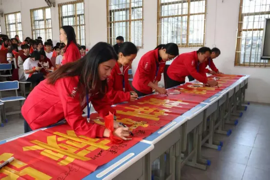 百日拼搏誓创佳绩 少年逐光共赴中考——怀集县甘洒镇中心学校2026届誓师大会 第14张