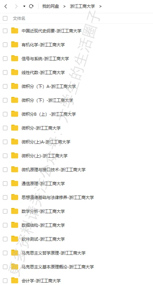 浙江工商大学期末考试多科目历年试卷真题免费领取,浙商大同学的专属福利来了! 第6张