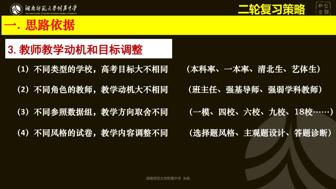 靶向精研,提质备考——浅谈湖南卷真题研究及高三二轮复习备考 第22张
