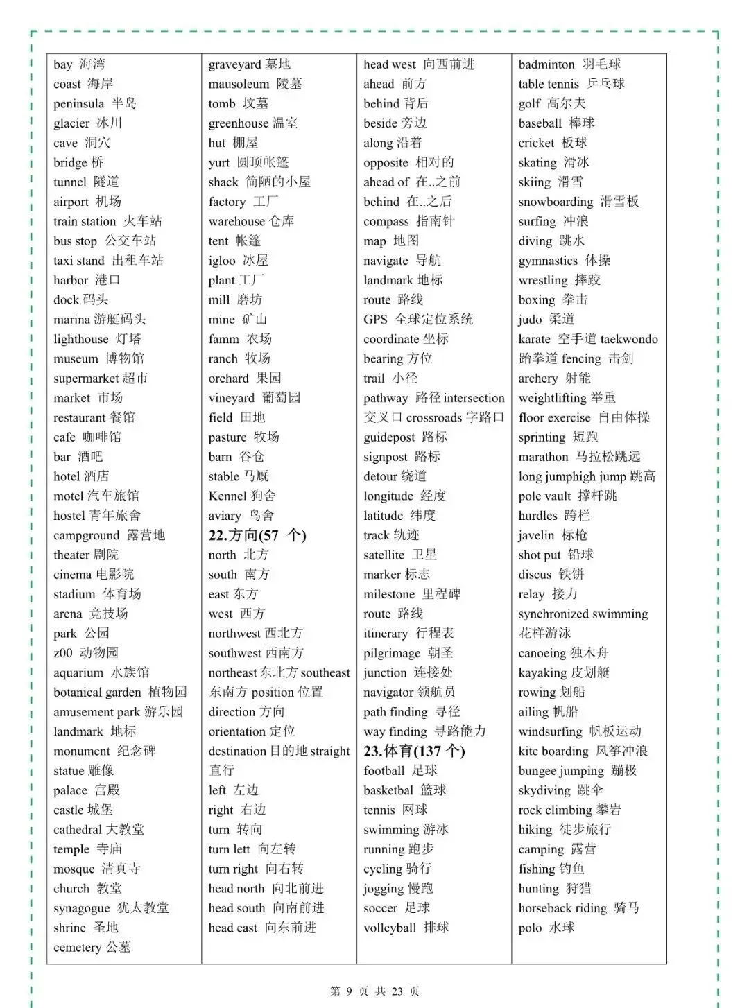 2026年中考英语3500词,7天背完,暴涨词汇量(完整版) 第11张