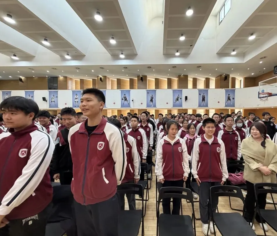 百日砺剑 策马扬鞭赴中考——我校初三年级中考誓师大会圆满举行 第19张