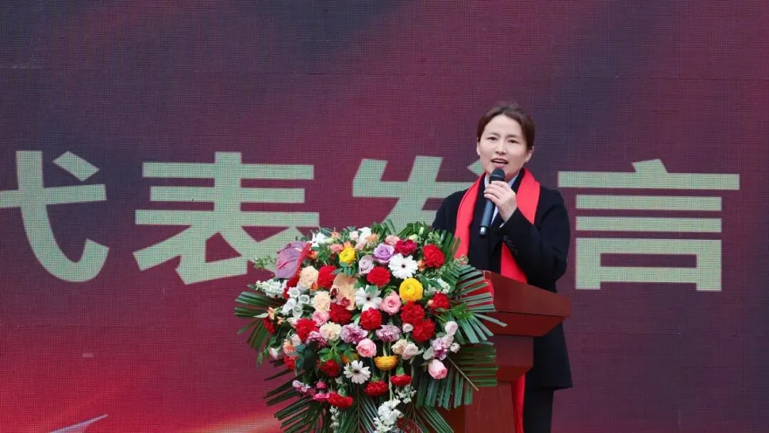 青春砺剑酬壮志 策马扬鞭战中考——商州区第一初级中学举行2026届决战誓师大会 第67张