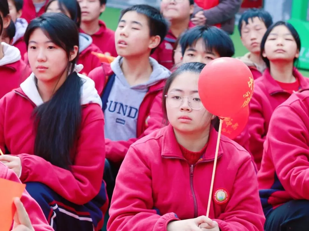 青春砺剑酬壮志 策马扬鞭战中考——商州区第一初级中学举行2026届决战誓师大会 第120张