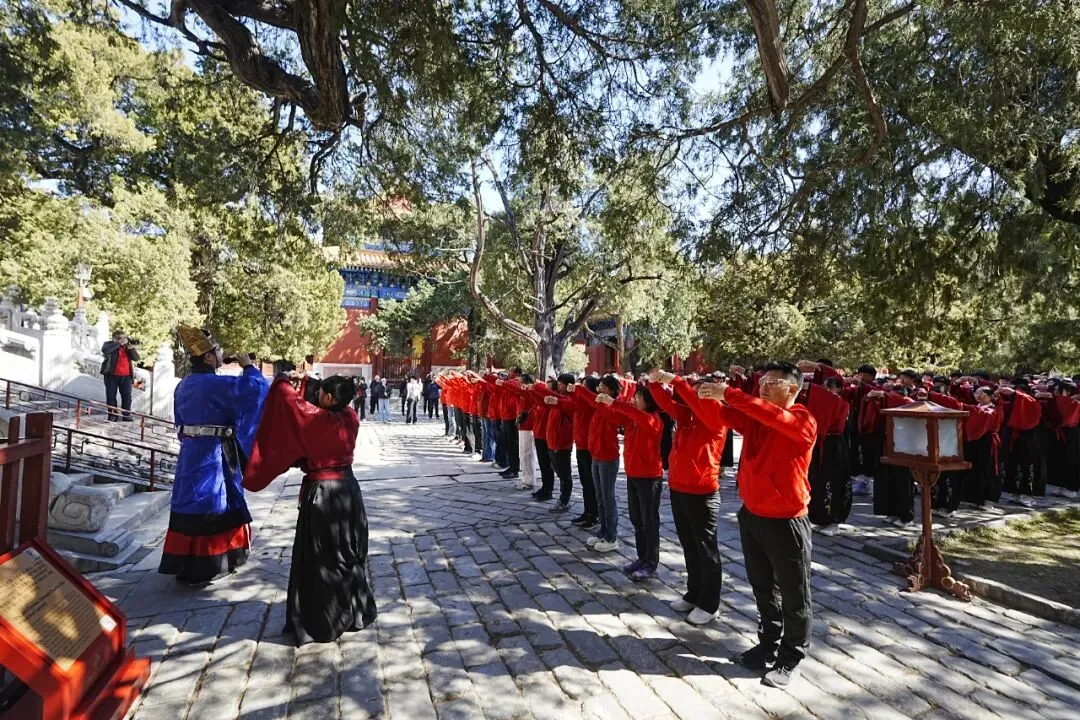 人大附中翠微学校2026届初三中考誓师大会——心怀鸿鹄逐梦行 奋战百日凯旋归 第12张