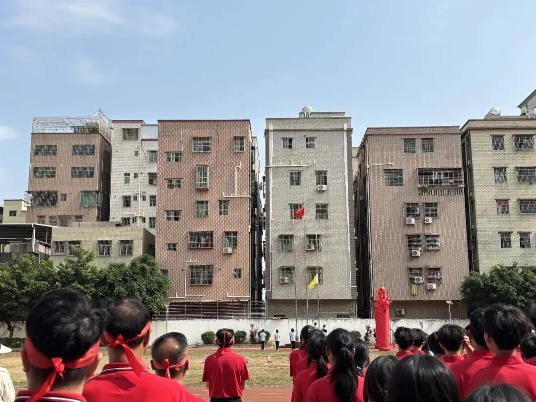 鏖战中考,金榜题名—锦秀实验学校百日誓师 第7张