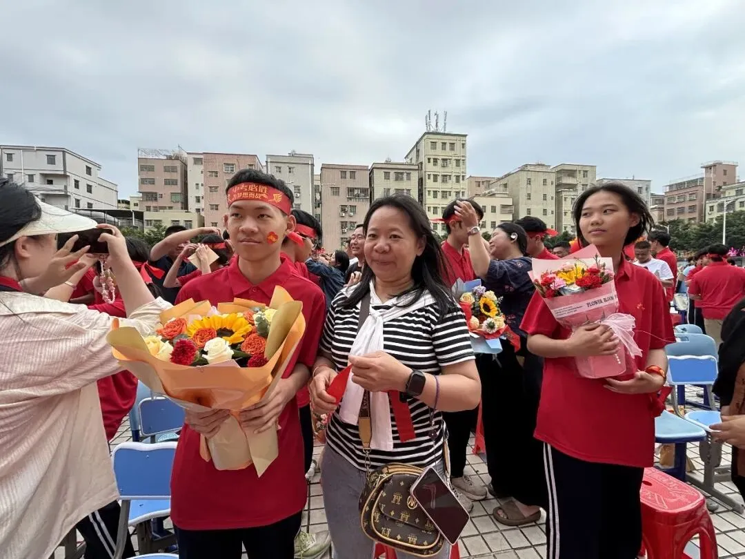 鏖战中考,金榜题名—锦秀实验学校百日誓师 第22张