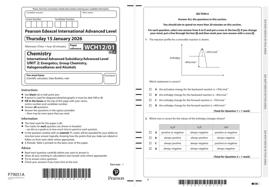 爱德思考试局ALevel真题题库大全分享,高清PDF版免费领 第7张