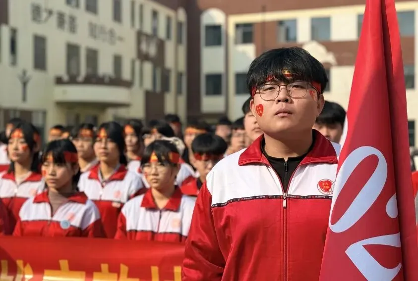 直击现场!饶安学校2026中考百日誓师大会燃爆现场! 第21张