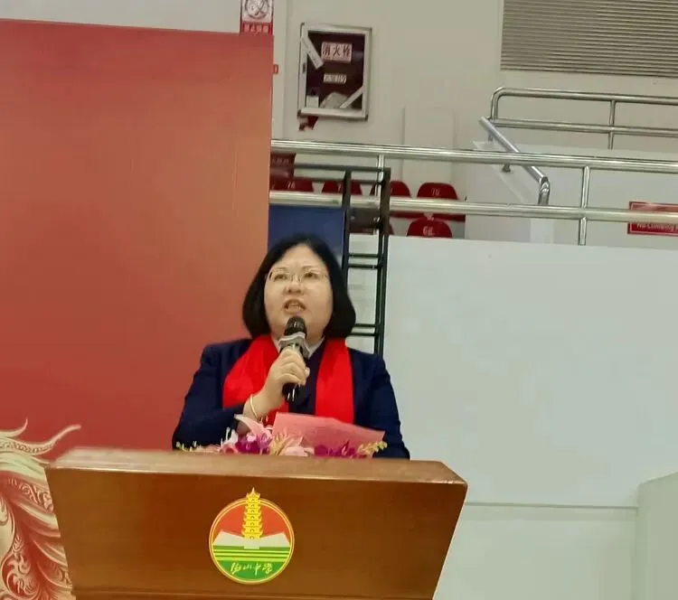 策马追梦  中考称雄——阳山县阳山中学举行2026届九年级中考百日誓师大会 第14张