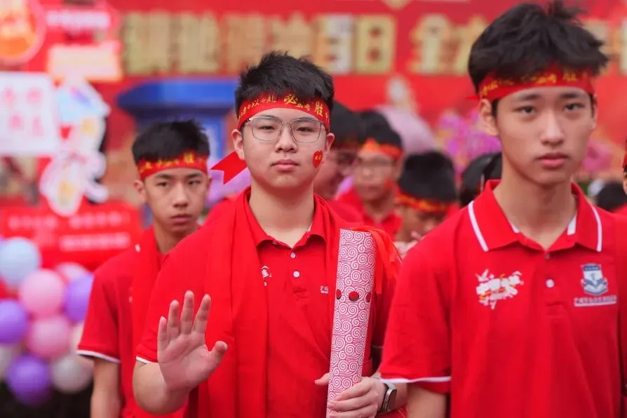 【中学部】骐骥驰骋冲百日,全力以赴赢中考|白云华赋2026届初三百日誓师大会圆满落幕 第51张