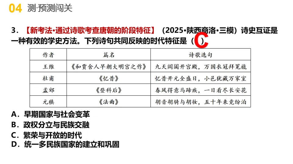 【中考复习】|专题01:家国同构下的中国古代政治 第42张