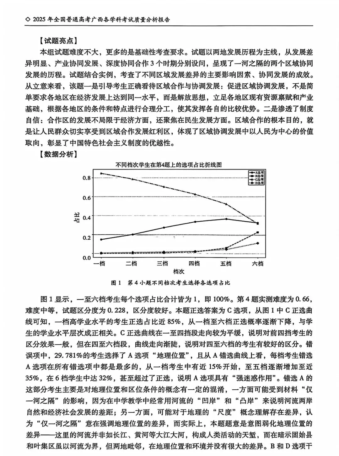 【高考真题分析】2025年广西高考地理试题分析 第3张