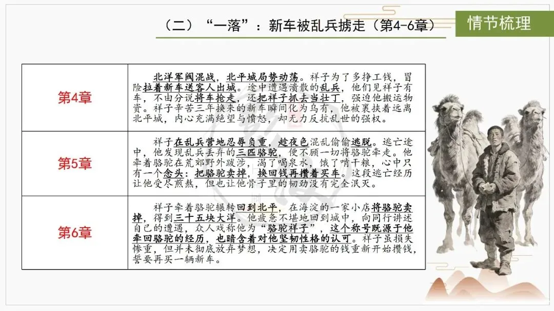 【中考复习课件-名著系列】-03《骆驼祥子》(5元) 第11张