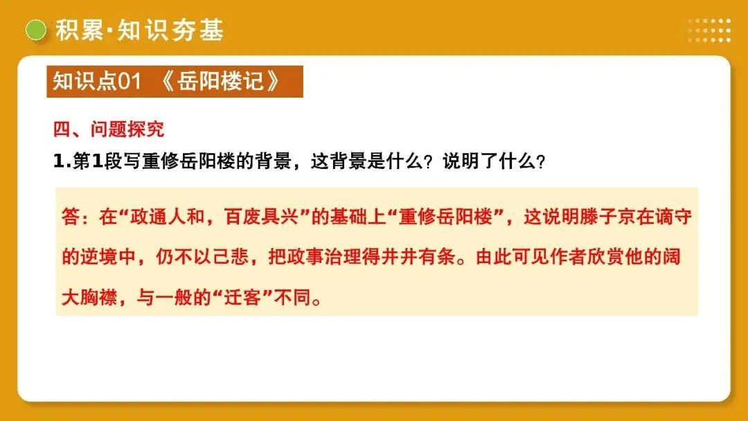 【备战中考】第10讲 士人情怀·宦海沉浮(《岳阳楼记》《醉翁亭记》《湖心亭看雪》)PPT 第22张 【备战中考】第10讲 士人情怀·宦海沉浮(《岳阳楼记》《醉翁亭记》《湖心亭看雪》)PPT 第22张