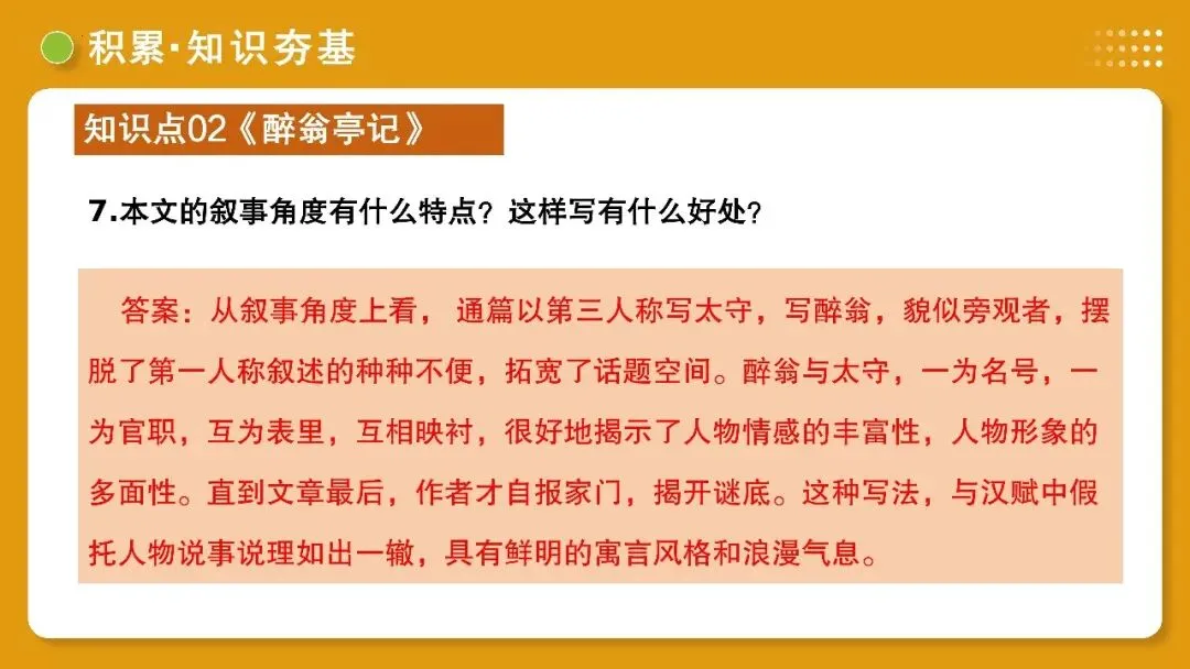 【备战中考】第10讲 士人情怀·宦海沉浮(《岳阳楼记》《醉翁亭记》《湖心亭看雪》)PPT 第37张 【备战中考】第10讲 士人情怀·宦海沉浮(《岳阳楼记》《醉翁亭记》《湖心亭看雪》)PPT 第37张