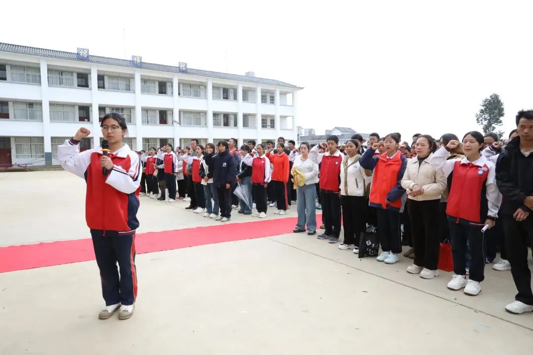 88天砺剑!团田中学2026届中考誓师大会燃情启航 第7张