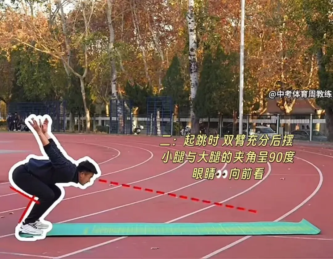 【中考立定跳远】立定跳远动作要领 第2张