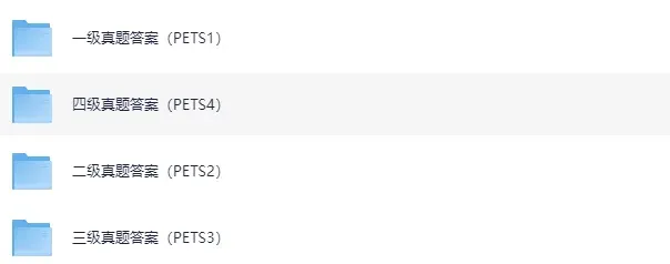上半年真题!2026年全国英语等级考试(PETS)真题试卷+答案(1、2、3级) 第4张