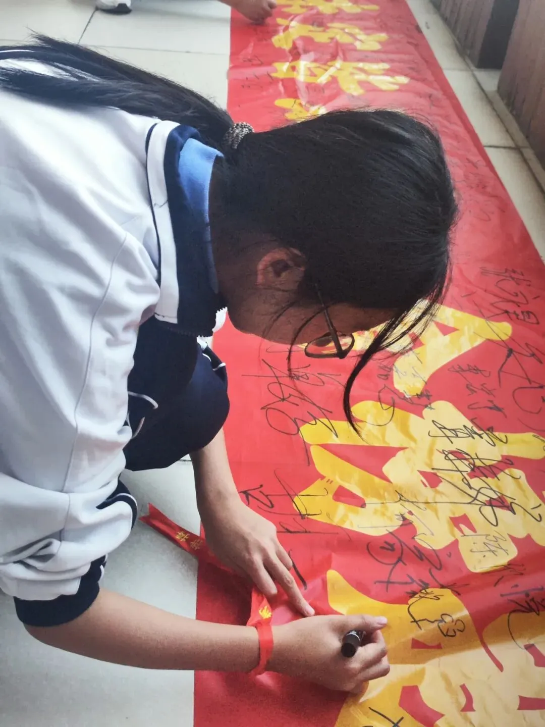 策马赴百日,逐梦向中考——横岗中心学校隆重举行中考百日誓师大会 第45张