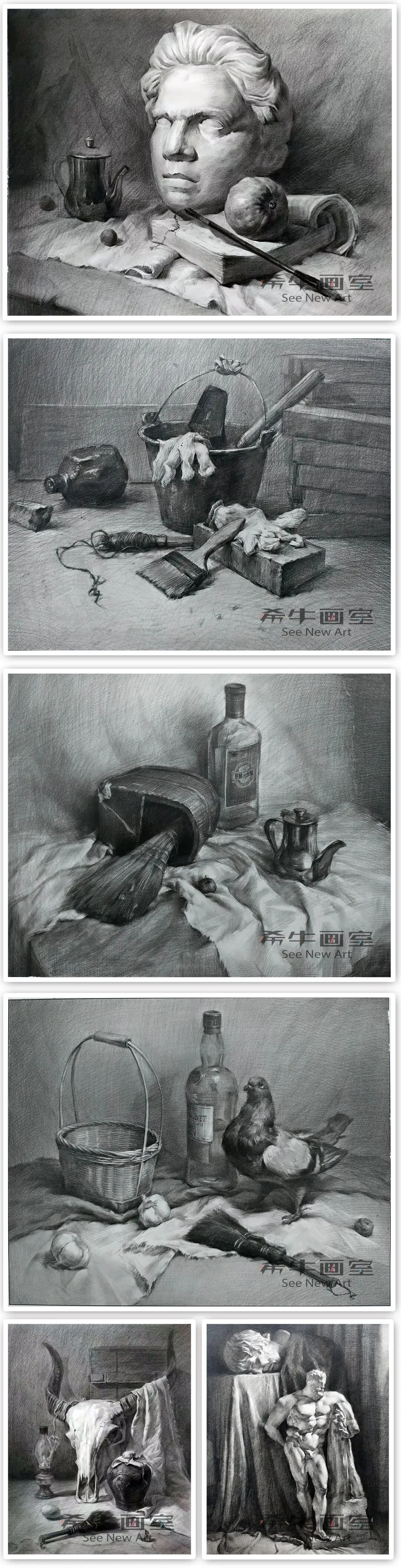 【希牛画室美术中考招生简章】初三必看,降分录取+全程护航,圆你重点梦! 第17张