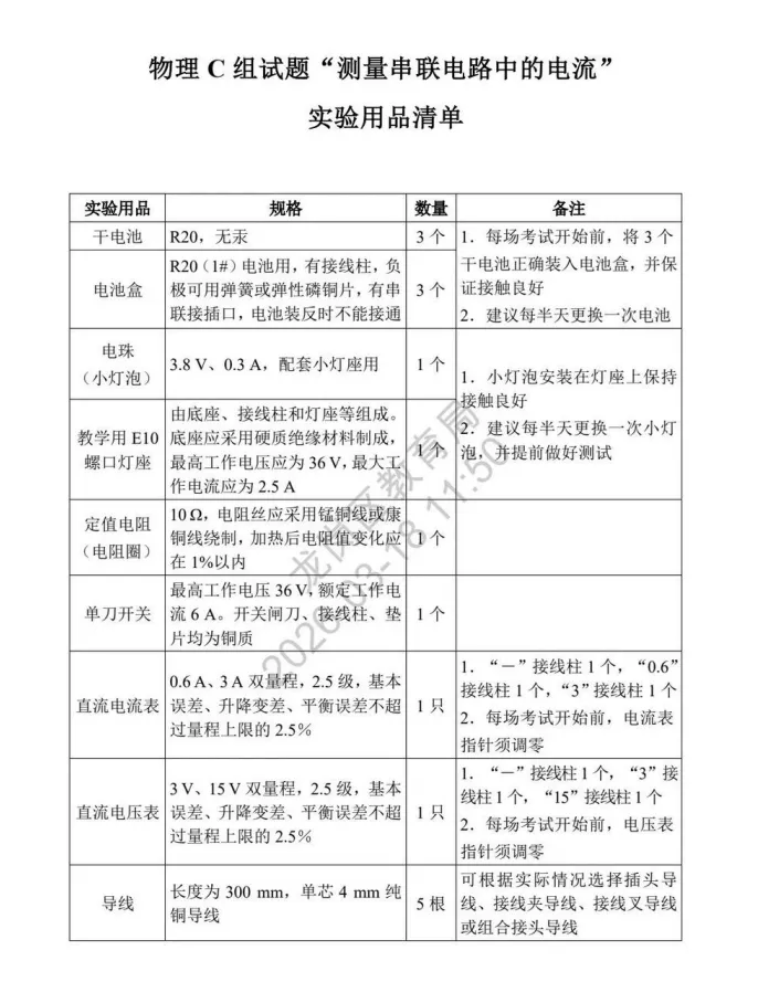 中考理化实验操作如何拿满分! 第13张 中考理化实验操作如何拿满分! 第13张